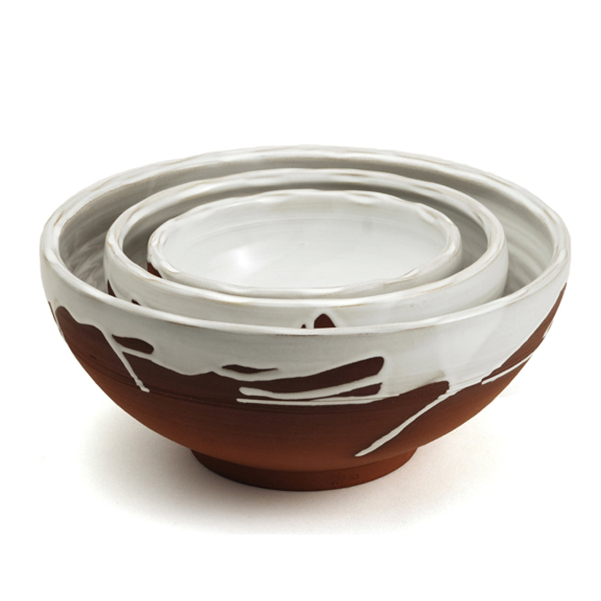 Nested Set of Classic Decorated Bowls