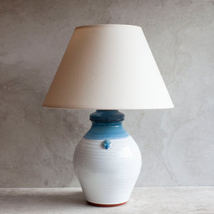 Atlantic Wave Small Lamp White