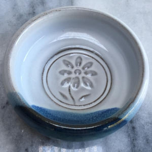 Atlantic Wave Flower Stamp Dish