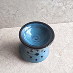 Irish Handmade Pottery Mystic Blue Oil Burner