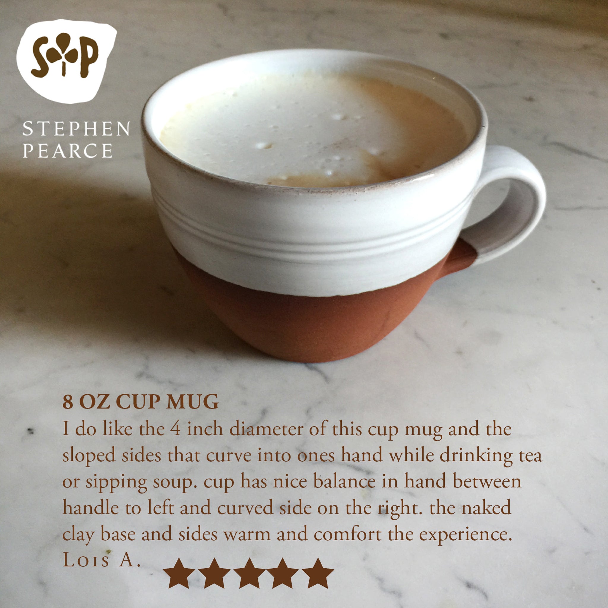 Stephen Pearce Cup Mug – Shanagarry Potters