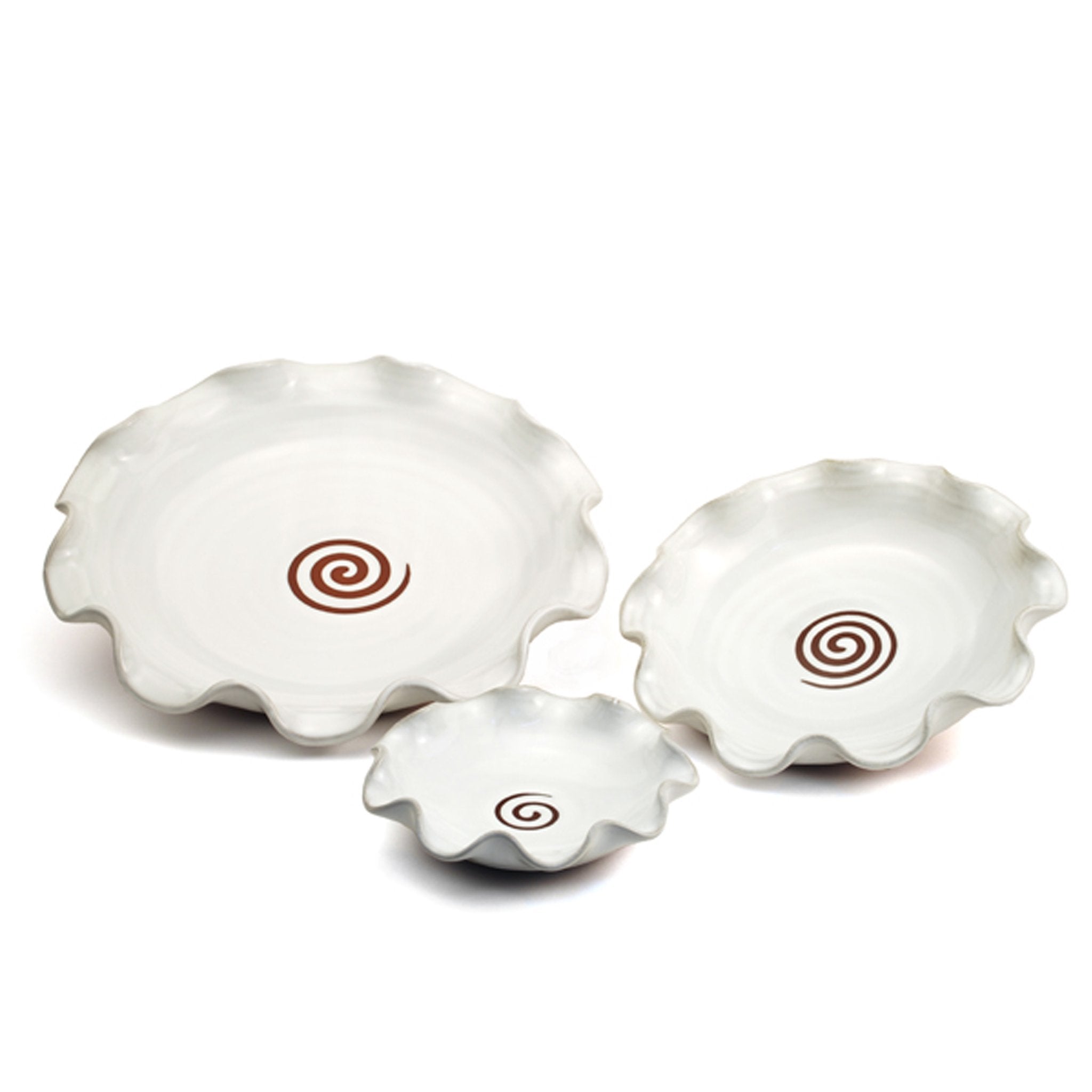 Stephen Pearce Large Curly Salad Dish |2nd