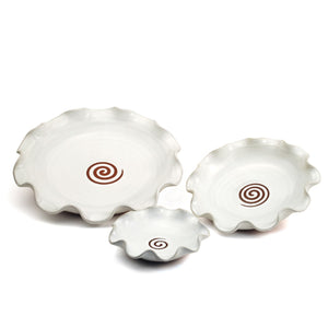 Stephen Pearce Large Curly Salad Dish |2nd