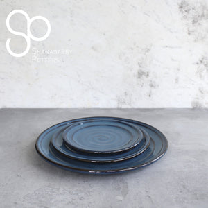Irish Handmade Pottery Mystic Blue Small Plate