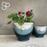 Atlantic Wave Medium Plant Pot Holder