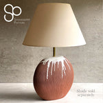 SPT Oval Textured Lamp Medium